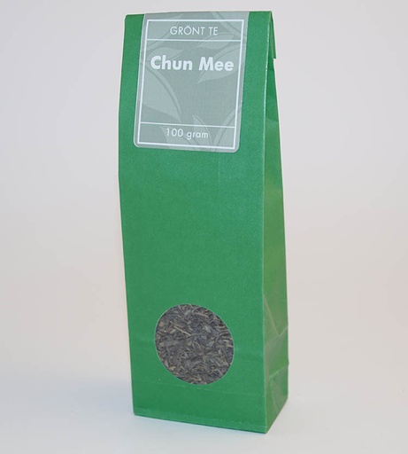 [696] Chun Mee green tea pack 100g