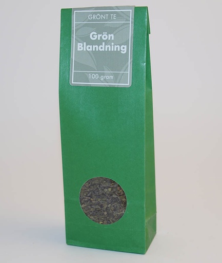 [697] Green blend green tea pack 100g