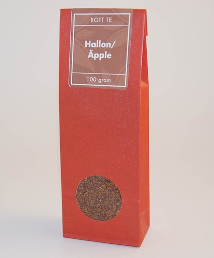 [715] Hallon/äpple rött te fp 100g