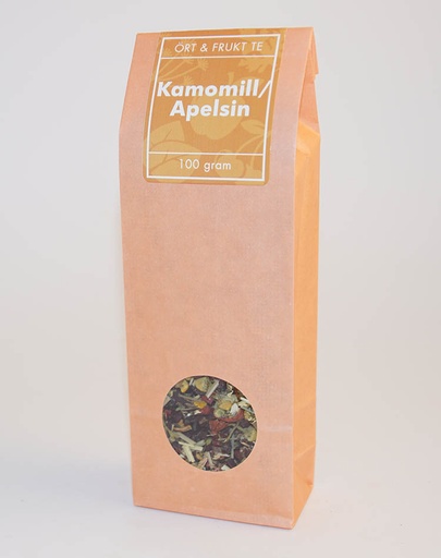 [730] Chamomile/orange herbal tea pack 100g