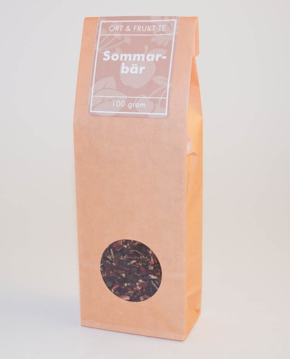 [745] Summer berries fruit tea pack 100g