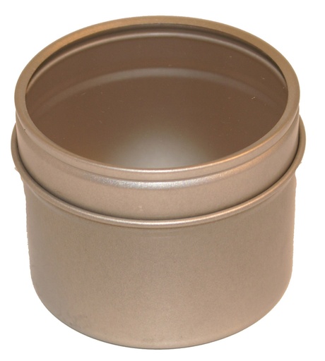 [8933] Round silver with window