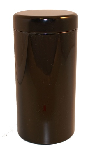 [8954] Svart rund 150g burk