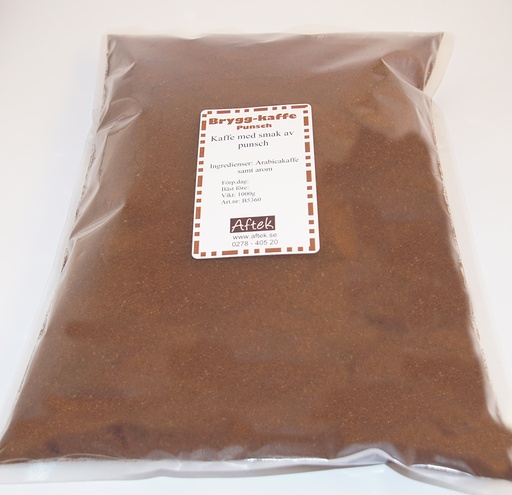 [B5360] Punsch kaffe brygg 1kg