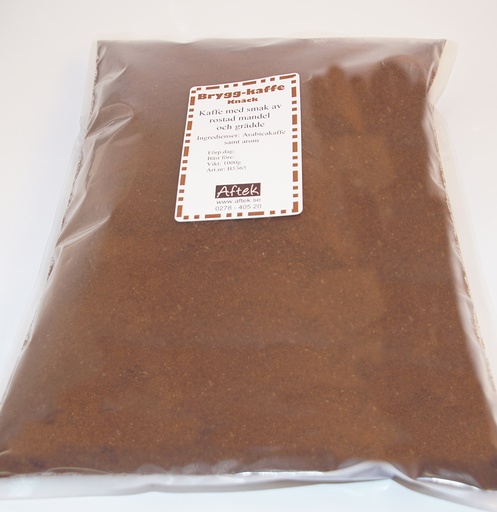 [B5365] Knäck kaffe brygg malt 1kg