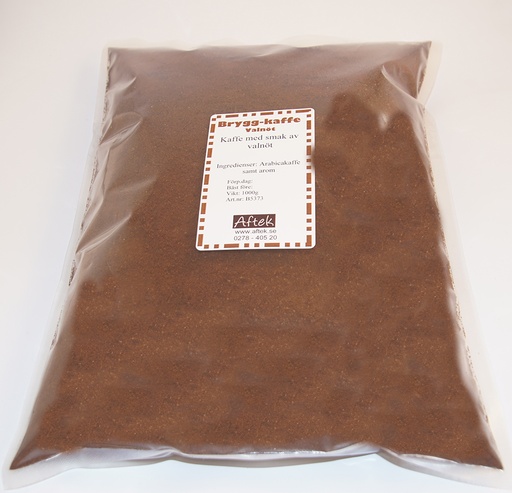 [B5373] Valnöt kaffe brygg 1kg