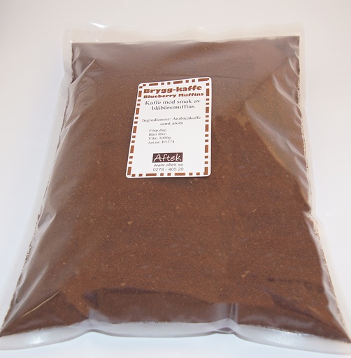 [B5374] Blueberry muffins kaffe brygg 1kg