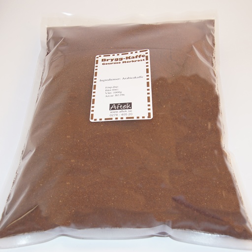 [B5396] Gourme mörkrostat kaffe brygg 1kg