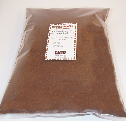 [B5398] Romtryffel kaffe brygg malt 1kg