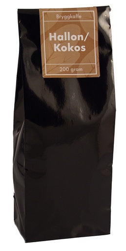 [B6368] Hallon/kokos kaffe brygg fp 200g