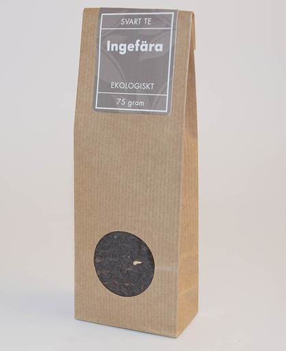 [E304] Ginger ORGANIC black tea pack 75g