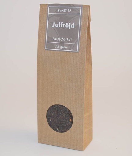 [E310] Christmas joy black ORGANIC tea pack 75g