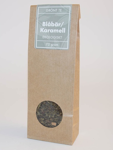[E340] Blåbär/karamell EKO grönt te fp 75g