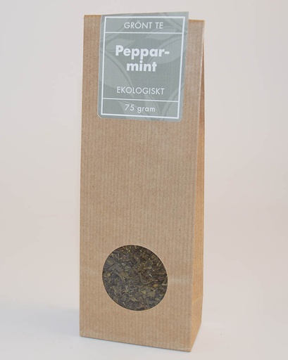 [E345] Pepparmint EKO grönt te fp 75g