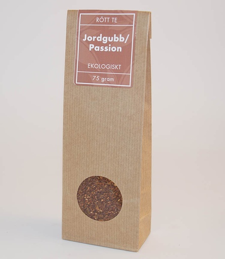 [E364] Strawberry/passion ORGANIC red tea pack 75g