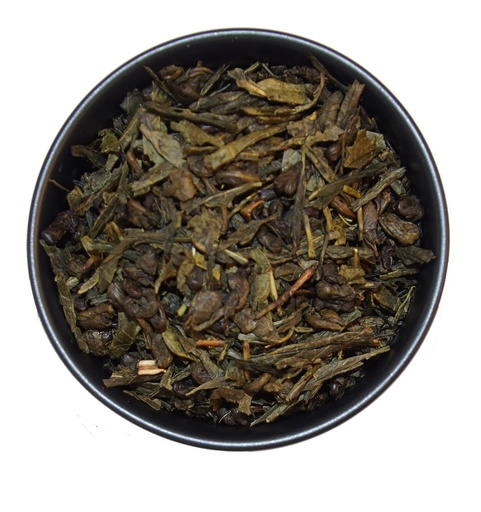 [E5347] Vanilla ORGANIC green tea bulk 1kg