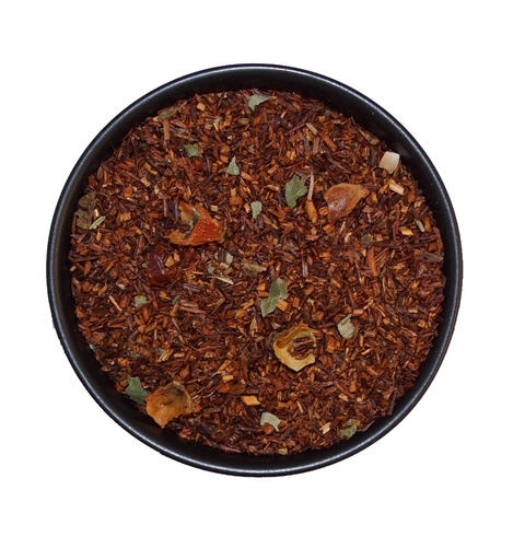 [E5364] Strawberry/passion ORGANIC red tea bulk 1kg