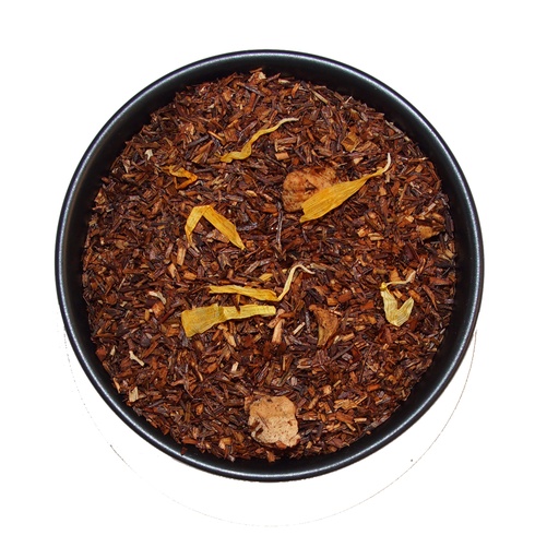 [E5366] Pear/peach ORGANIC red tea bulk 1kg