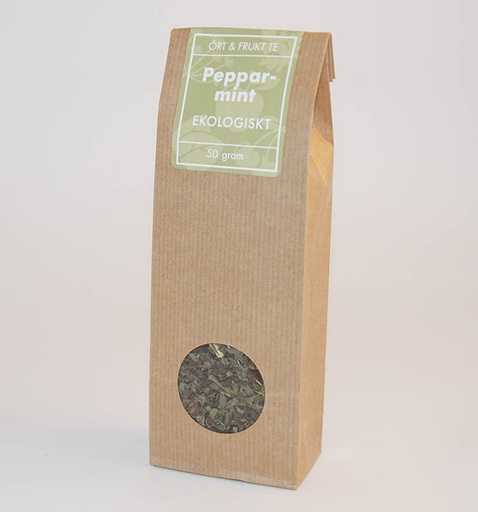 [E608] Peppermint ORGANIC tea pack 50g