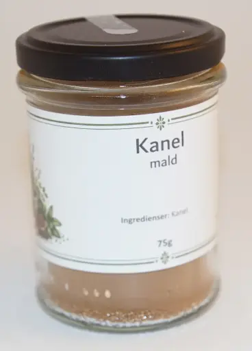 [G101] Kanel mald Ceylon 75g i glasburk