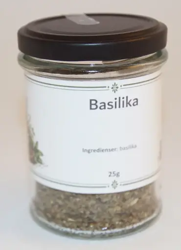 [G11] Basilika 25g i glasburk