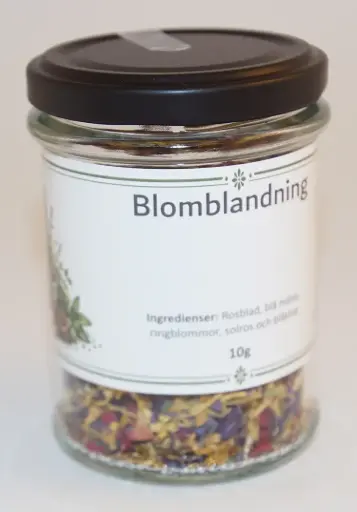 [G55] Flower blend 10g in glass jar