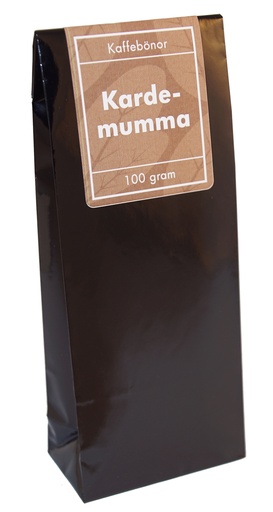 [H376] Cardamom coffee whole beans pack 100g