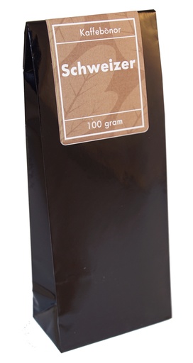 [H377] Schweiser coffee whole beans pack 100g