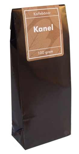 [H384] Cinnamon coffee whole beans pack 100g