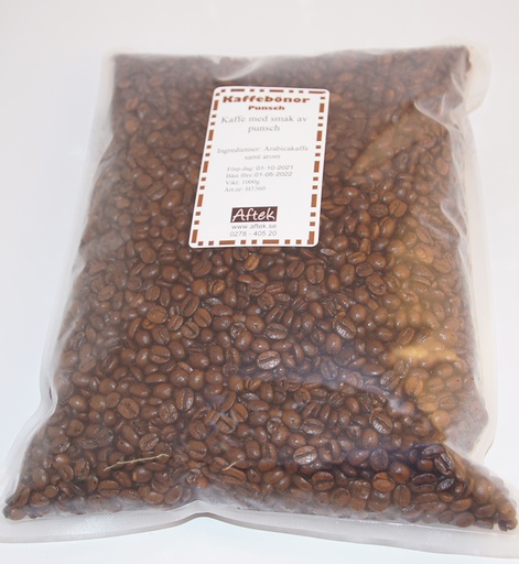 [H5360] Punsch coffee whole beans 1kg