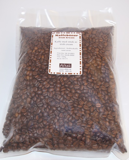 [H5375] Irish Cream coffee whole beans 1kg