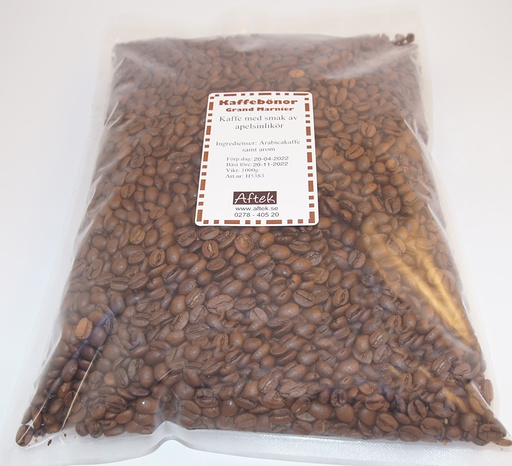 [H5383] Grand Marnier kaffe hela bönor 1kg