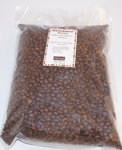 [H5389] Whiskey kaffe hela bönor 1kg