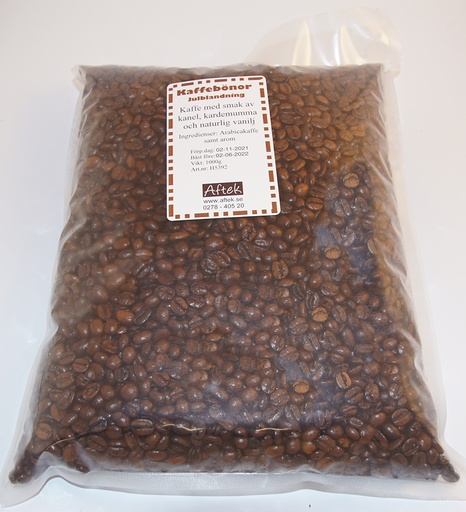 [H5392] Julblandning kaffe hela bönor 1kg