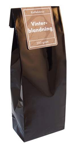 [H6363] Winter blend coffee whole beans pack 200g