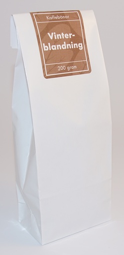 [H6363B] Vinterblandning kaffe hela bönor fp 200g