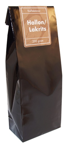 [H6367] Raspberry/liquorice coffee whole beans pack 200g