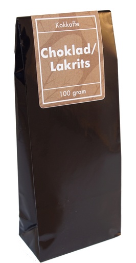 [K364] Chocolate/Liquorice coffee boiled pack 100g
