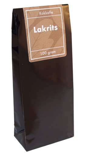 [K370] Liquorice coffee boiled pack 100g