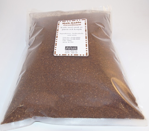 [K5369] Päron/konjak kaffe kok 1kg