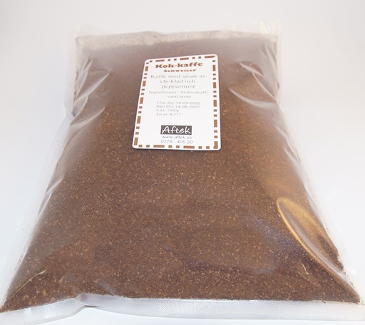 [K5377] Schweiser kaffe kok 1kg