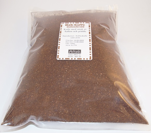 [K5394] Hallon/grädd kaffe kok 1kg