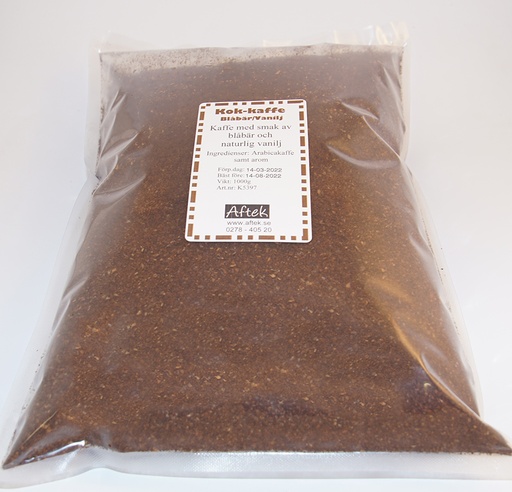 [K5397] Blueberry/vanilla coffee boiled 1kg