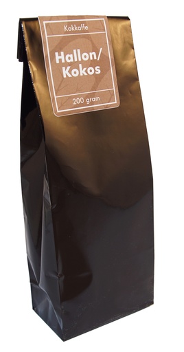 [K6368] Hallon/kokos kaffe kok fp 200g