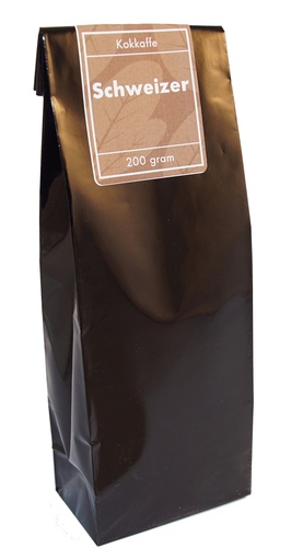 [K6377] Schweiser kaffe kok fp 200g