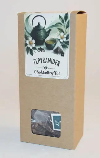 [KT522] Pyramid tea Chocolate truffle black in box