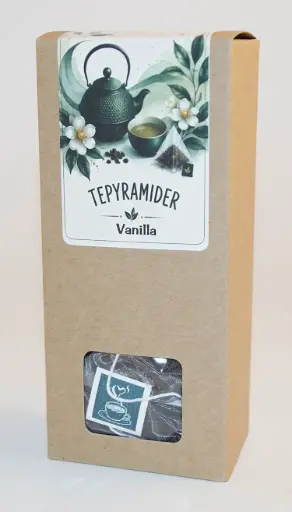 [KT543] Pyramid tea vanilla black in box