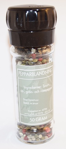[KV66] Four pepper in grinder 50g