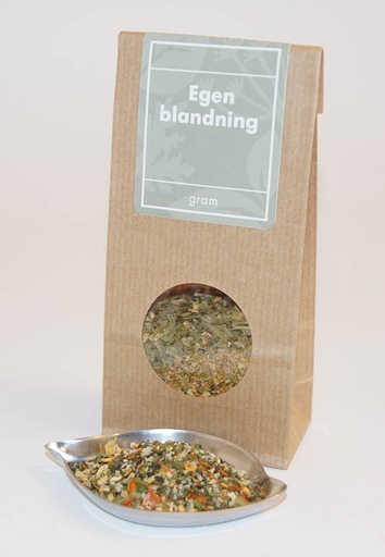 [L1] House spice blend brown bag with window