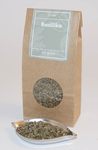 [L11] Basil whole brown bag with window 40g